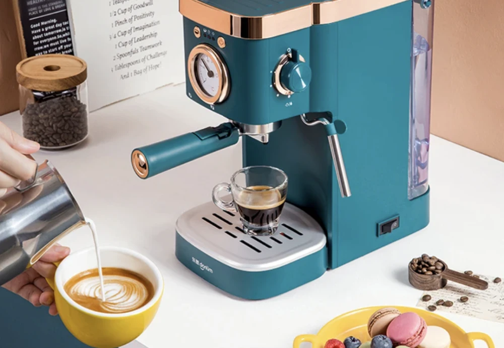 compact espresso machine with grinder